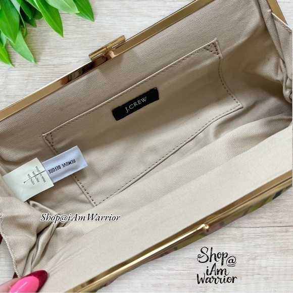 J.Crew vintage embroidered silk dupioni tunic +matching clutch set *iamwarrior - Picture 13 of 16